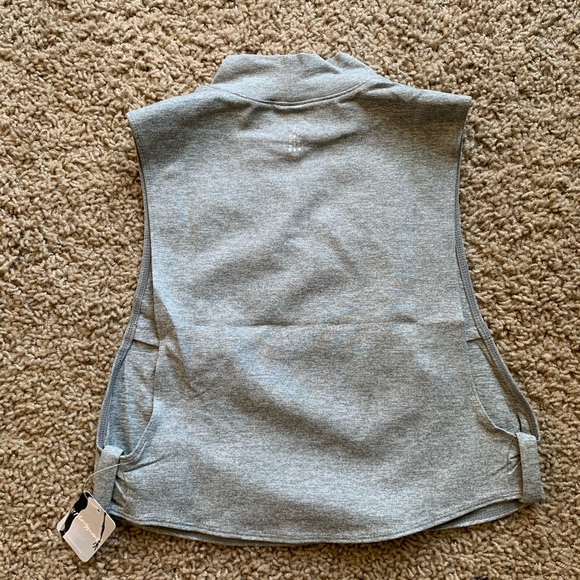 Free People High Mock Neck Tank Crop Bright Lights - Picture 5 of 6